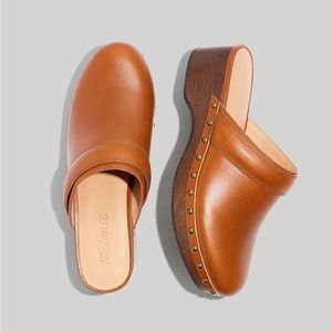 Madwell Leather Clogs
